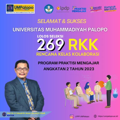 269 RKK UMPalopo Lolos Seleksi Program Praktisi Mengajar Angkatan II 2023